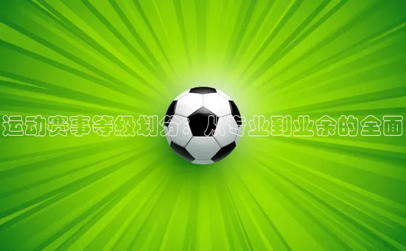 运动赛事等级划分：从专业到业余的全面
